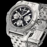Breitling Chronomat 44 AB0110 (2009) - Black dial 44 mm Steel case (7/8)
