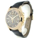 Patek Philippe Annual Calendar Chronograph 5905R-001 (2021) - Brown dial 42 mm Rose Gold case (2/7)