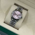 Rolex Datejust 31 278274 (2024) - Roze wijzerplaat 31mm Staal (8/8)