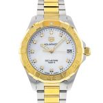 TAG Heuer Aquaracer Lady WBD1322.BB0320 (2023) - White dial 32 mm Steel case (2/3)