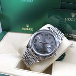 Rolex Datejust 41 126334 (Unknown (random serial)) - Grey dial 41 mm Steel case (2/8)