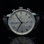 IWC Portuguese Chronograph IW371446 (2016) - Silver dial 41 mm Steel case (8/8)
