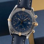 Breitling Chronomat B13047 (1995) - Blue dial 45 mm Steel case (3/8)