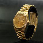 Rolex Day-Date 1803 (1962) - Orange dial 36 mm Yellow Gold case (3/5)