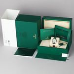 Rolex Oyster Perpetual 28 276200 (2026) - Green dial 28 mm Steel case (8/8)