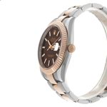Rolex Datejust 41 126331 (2016) - Brown dial 41 mm Gold/Steel case (5/6)