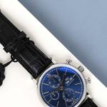 IWC Portofino Chronograph IW391036 (2023) - Zilver wijzerplaat 42mm Staal (3/8)