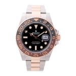 Rolex GMT-Master II 126711CHNR (2025) - Zwart wijzerplaat 40mm Goud/Staal (1/8)