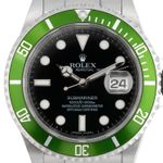 Rolex Submariner Date 16610LV (2008) - Zwart wijzerplaat 40mm Staal (2/5)