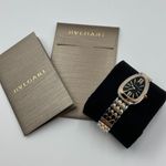 Bulgari Serpenti 103450 (2023) - Black dial 33 mm Gold/Steel case (2/8)