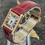 Cartier Tank Louis Cartier WJTA0037 (2025) - Silver dial 22 mm Rose Gold case (4/8)