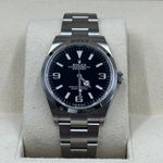 Rolex Explorer 124270 (2023) - Black dial 36 mm Steel case (4/8)