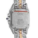 Cartier Panthère 1057917 (1991) - Wit wijzerplaat 22mm Goud/Staal (6/8)