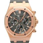 Audemars Piguet Royal Oak Chronograph 26240OR.OO.D404CR.02 (2024) - Groen wijzerplaat 41mm Roségoud (1/8)