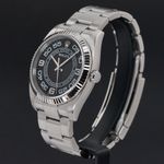 Rolex Oyster Perpetual 36 116034 (2009) - Zwart wijzerplaat 36mm Staal (4/8)