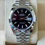 Rolex Datejust 41 126300 (2024) - Black dial 41 mm Steel case (2/6)