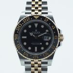 Rolex GMT-Master II 126713GRNR (2023) - Zwart wijzerplaat 40mm Goud/Staal (3/8)