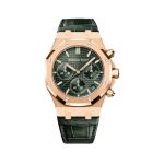 Audemars Piguet Royal Oak Chronograph 26240OR.OO.D404CR.02 (2024) - Green dial 41 mm Rose Gold case (1/3)