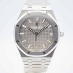 Audemars Piguet Royal Oak 15500ST.OO.1220ST.02 (2020) - Grijs wijzerplaat 41mm Staal (1/7)