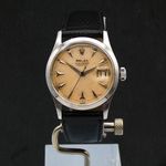 Rolex Oyster Perpetual Date 6518 (1954) - Black dial 34 mm Steel case (2/5)