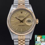 Rolex Datejust 36 16013 (1988) - 36 mm Gold/Steel case (1/8)