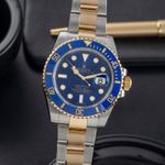 Rolex Submariner Date 116613LB (Onbekend (willekeurig serienummer)) - Blauw wijzerplaat 40mm Goud/Staal (3/8)