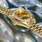 Rolex Lady-Datejust 69178G (1991) - Gold dial 26 mm Yellow Gold case (5/8)