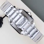 Cartier Santos WSSA0062 (2025) - Green dial 40 mm Steel case (6/8)