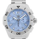 TAG Heuer Aquaracer CBP1112.BA0627 (2024) - Blauw wijzerplaat 40mm Staal (1/1)