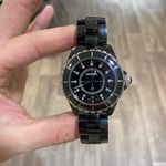 Chanel J12 H2124 (2018) - Black dial 38 mm Ceramic case (1/6)