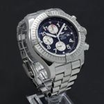 Breitling Super Avenger A13370 (2012) - Zwart wijzerplaat 48mm Staal (4/7)