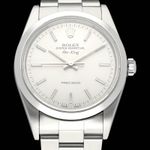 Rolex Air-King 14000 (1996) - Silver dial 34 mm Steel case (1/7)