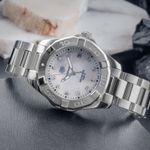 TAG Heuer Aquaracer Lady WBD131B.BA0748 (Unknown (random serial)) - White dial 35 mm Steel case (2/8)