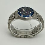 Omega Seamaster Diver 300 M 2224.80.00 (2010) - Blue dial 28 mm Steel case (7/8)