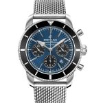 Breitling Superocean Heritage II Chronograph AB0162121C1A1 (2024) - Blauw wijzerplaat 44mm Staal (1/2)