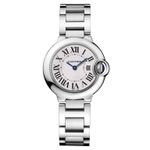 Cartier Ballon Bleu 28mm WSBB0067 (2024) - Zilver wijzerplaat 28mm Staal (1/1)