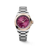 Longines Conquest L3.430.5.98.6 (2025) - Purple dial 34 mm Gold/Steel case (1/1)