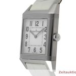 Jaeger-LeCoultre Reverso Squadra 236.8.47 (2005) - Wit wijzerplaat 31mm Staal (6/8)
