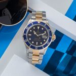 Rolex Submariner Date 16803 (1987) - 40 mm Gold/Steel case (1/8)