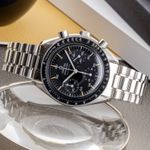 Omega Speedmaster Reduced 3510.50.00 (Onbekend (willekeurig serienummer)) - Zwart wijzerplaat 39mm Staal (2/8)