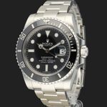 Rolex Submariner Date 116610LN (2013) - Zwart wijzerplaat 40mm Staal (1/7)