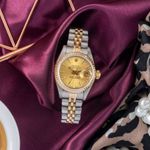 Rolex Lady-Datejust 69173 (Unknown (random serial)) - 26 mm Gold/Steel case (1/8)