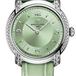 Breitling Premier A10310671L1P1 (2025) - Green dial 36 mm Steel case (1/1)