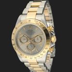 Rolex Daytona 16523 (1999) - Grijs wijzerplaat 40mm Goud/Staal (1/8)
