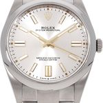 Rolex Oyster Perpetual 41 124300 (2022) - Silver dial 41 mm Steel case (2/5)