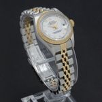 Rolex Lady-Datejust 69173 (1996) - White dial 26 mm Gold/Steel case (6/7)