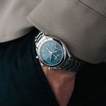 Omega Speedmaster Day Date 3521.80 (1999) - Blue dial 39 mm Steel case (2/8)