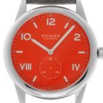 NOMOS Club Campus 723 (2024) - Red dial 39 mm Steel case (1/6)