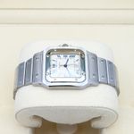 Cartier Santos Galbée 987901 (1995) - White dial 29 mm Steel case (3/8)