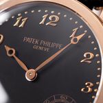 Patek Philippe Calatrava 5026R (Unknown (random serial)) - Black dial 34 mm Rose Gold case (4/8)